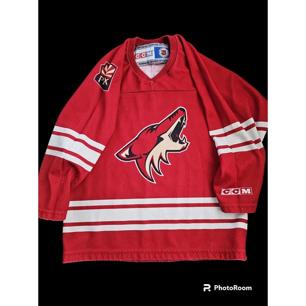 PHOENIX ARIZONA COYOTES HOCKEY JERSEY‎ Youth ONE SIZE CCM NHL
